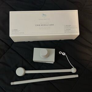 Pottery Barn Baby Crib Mobile Arm in Light Gray